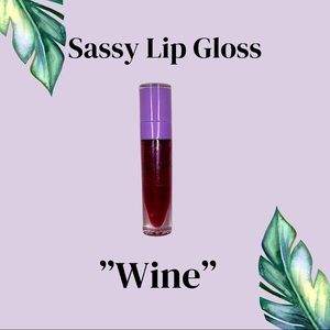 Red Lip Gloss - Shimmer Lip Gloss - Vegan Lip Gloss - Cute Lip Gloss